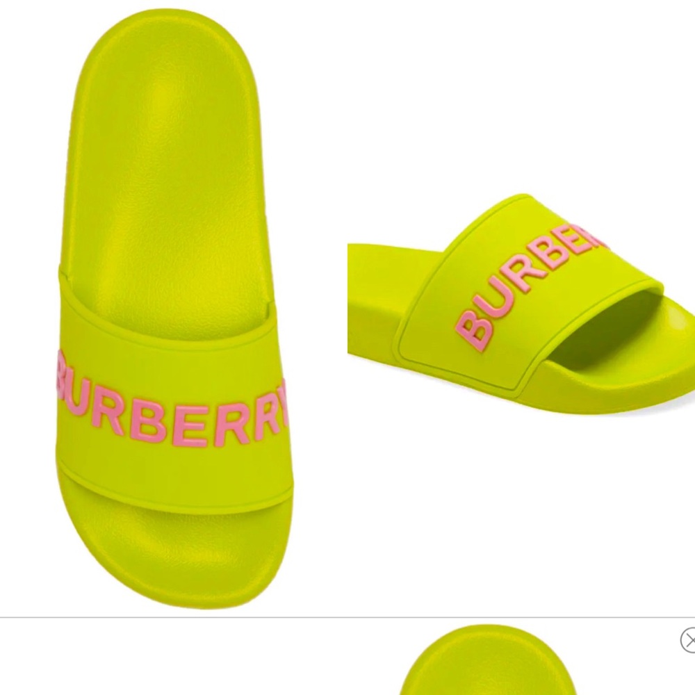 BRAND NEW REAL BURRBERRY SLIDES